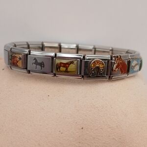 Vintage Y2K Italian Charm Bracelet